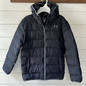 Under Armour Winter Jacket, Youth Large, Gently Used